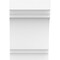 Ekena Millwork Standard Pescadero Architectural Grade PVC Rafter Tail, 4"W X 6"H X 24"L RFTP04X06X24PEC - alternate 2